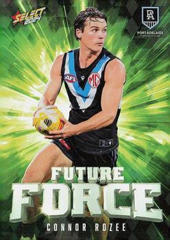 2024 Select AFL Footy Stars - Future Force Green #FFG65 Connor Rozee Front